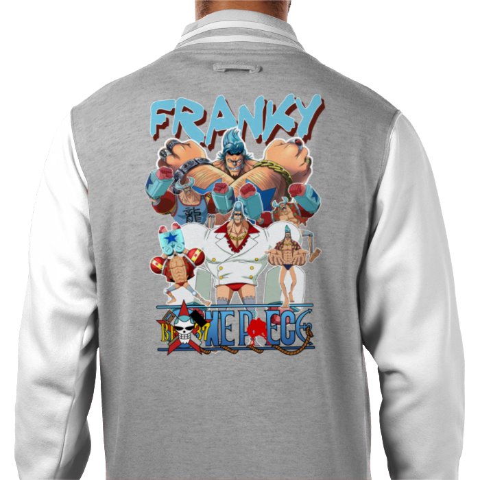 One Piece - Franky Theme 4 Varsity Jacket