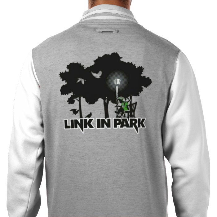 The Legend Of Zelda & Linkin Park - Link In Park Varsity Jacket