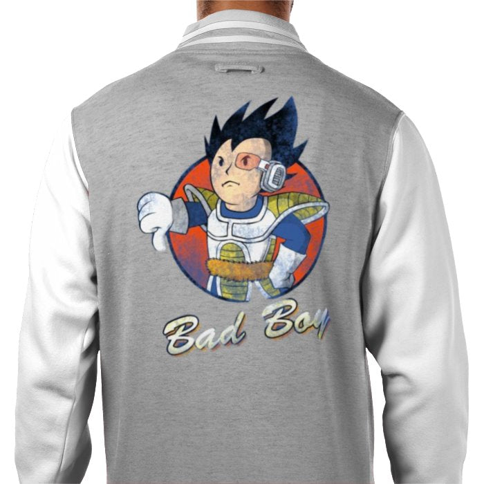 Dragon Ball Z & Fallout - Vegeta Bad Boy Varsity Jacket