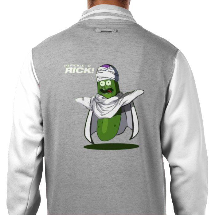 Rick & Morty & Dragonball Z - Piccallo Rick v2 Varsity Jacket