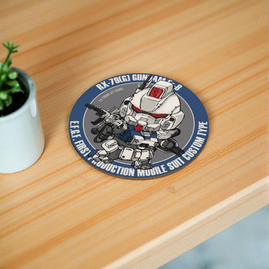 Gundam Wing No.3 Round Coasters