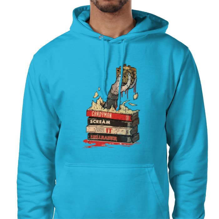 VHS Horror Tapes - Hellraiser Edition Pocket Hoodie