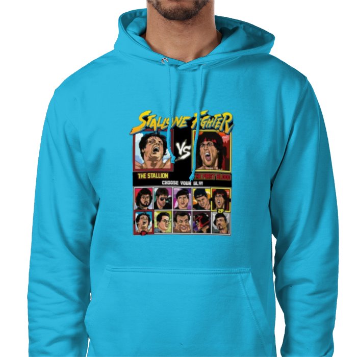 Sylvester Stallone & Street Fighter - Stallone Fighter Value Hoodie