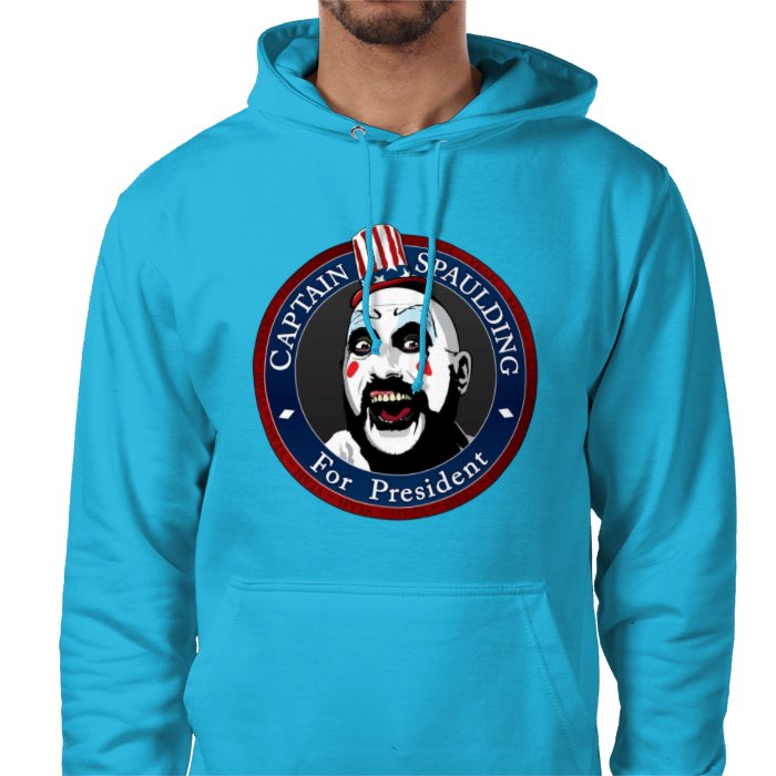 Captain Spaulding For President Pocket Hoodie
