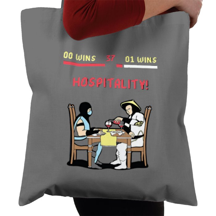 Mortal Kombat - Hospitality Wins Tote Bag