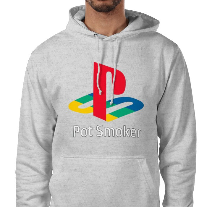 PlayStation Cannabis Parody - Pot Smoker Hoodie