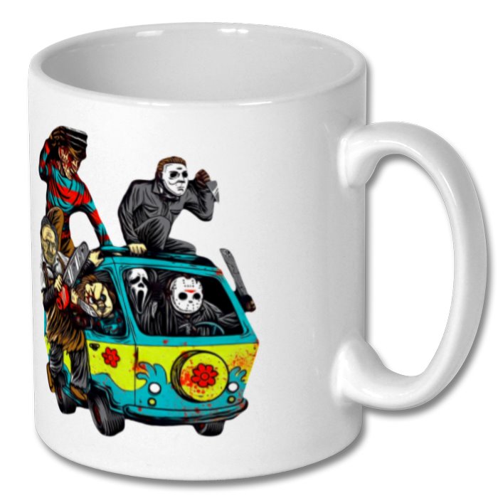 Horror Gang Bus Mug