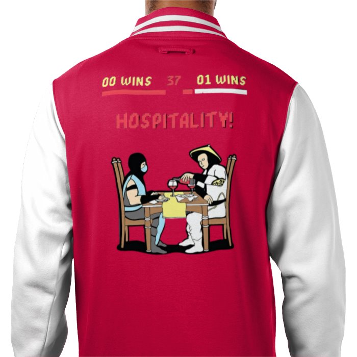 Mortal Kombat - Hospitality Wins Varsity Jacket