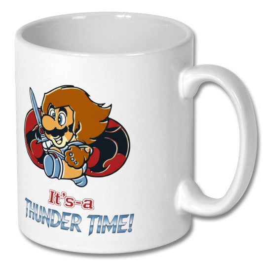 Super Mario Bro's x Thundercats - It's A Thunder Time Mug
