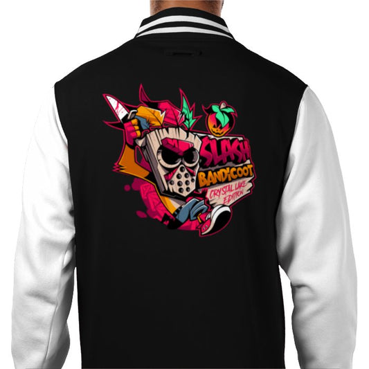 Crash Bandicoot & Friday 13th - Slash Bandicoot Varsity Jacket