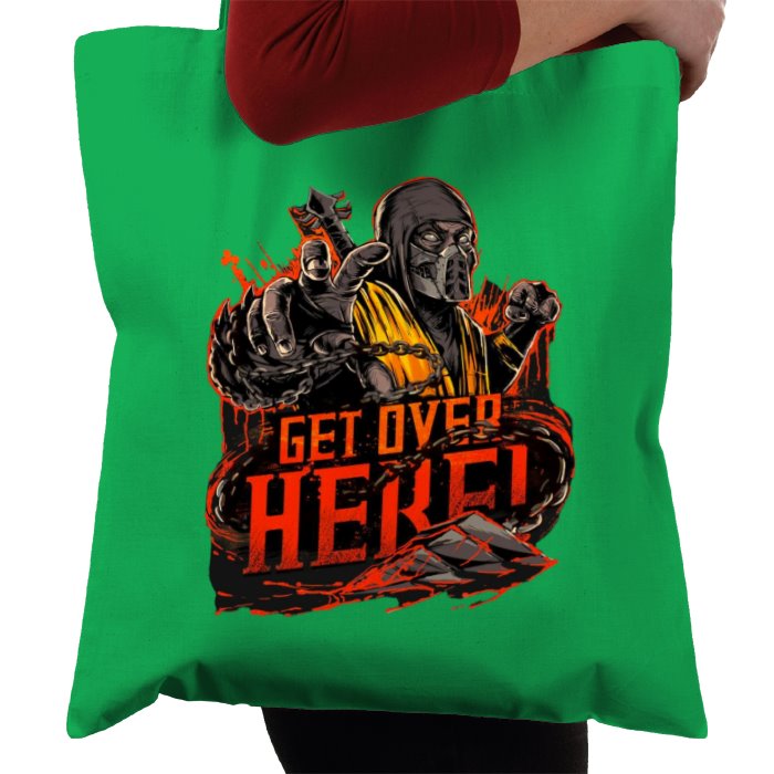 Mortal Kombat - Get Over Here Tote Bag