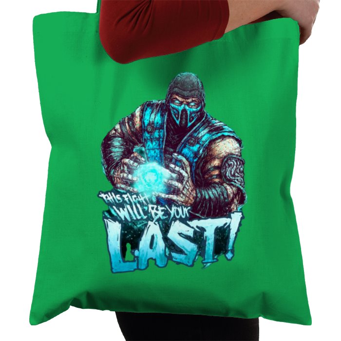 Mortal Kombat - Sub Zero Last Match Tote Bag