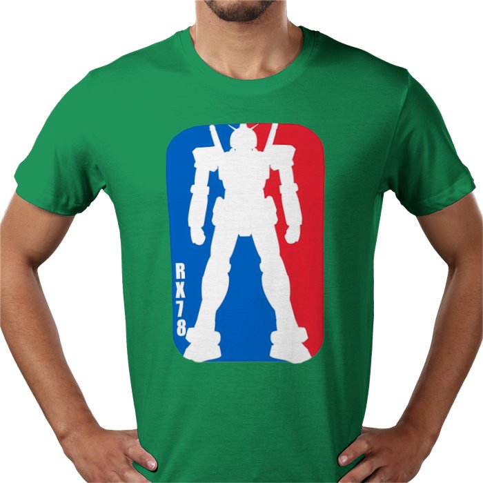 Gundam Wing - RX 78 NBA Style T-Shirt