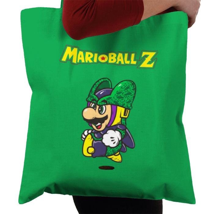 Super Mario Bro's x Dragonball Z - Cell Disguise Tote Bag