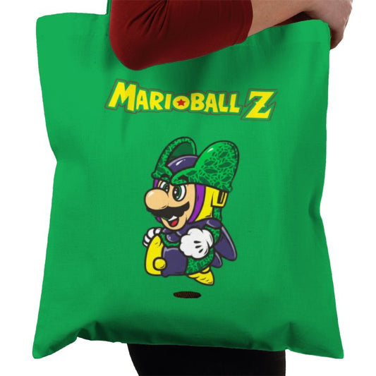 Super Mario Bro's x Dragonball Z - Cell Disguise Tote Bag