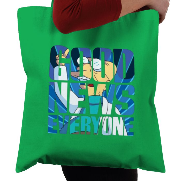 Futurama - Good News Everyone Tote Bag
