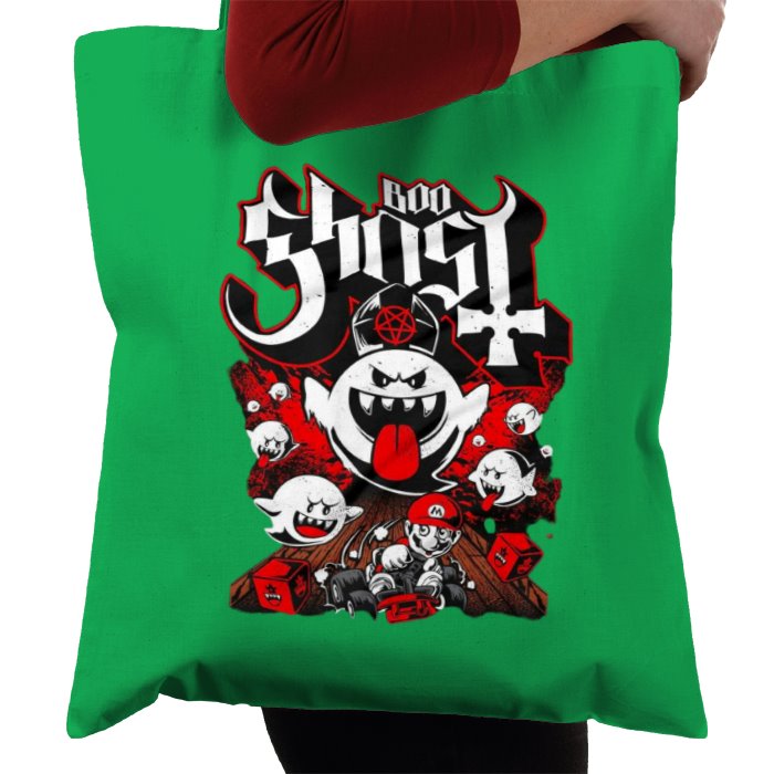 Mario Kart - Boo Ghost Theme Tote Bag