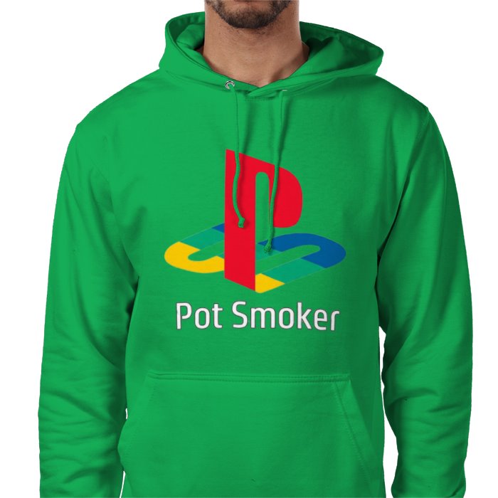 PlayStation Cannabis Parody - Pot Smoker Hoodie