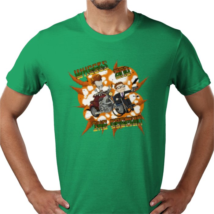 American Dad - Wheels And The Leg Man T-shirt