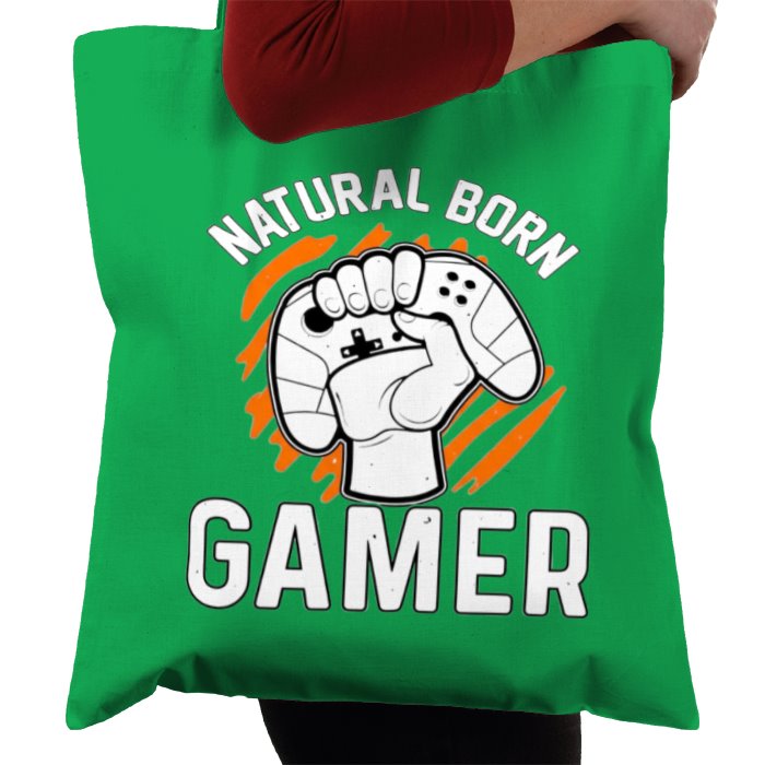Natural Born Gamer Tote Bag