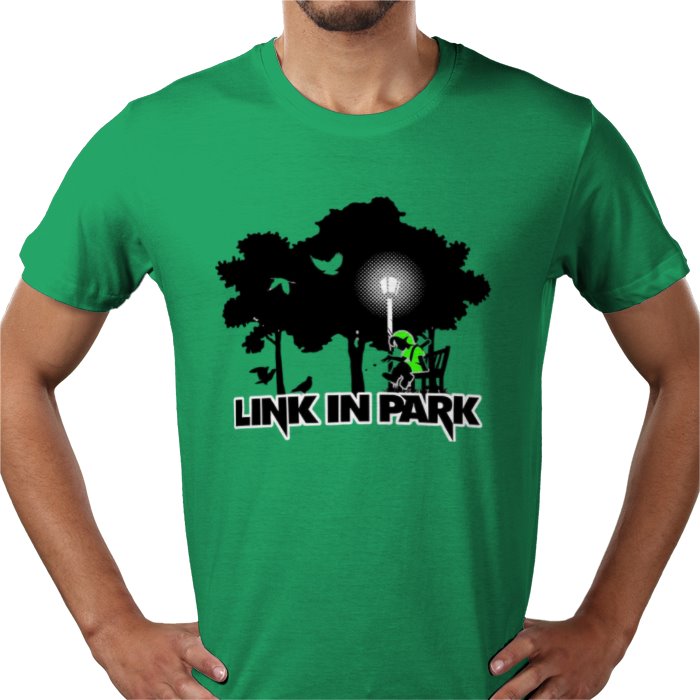 The Legend Of Zelda x Linkin Park - Link In Park T-shirt