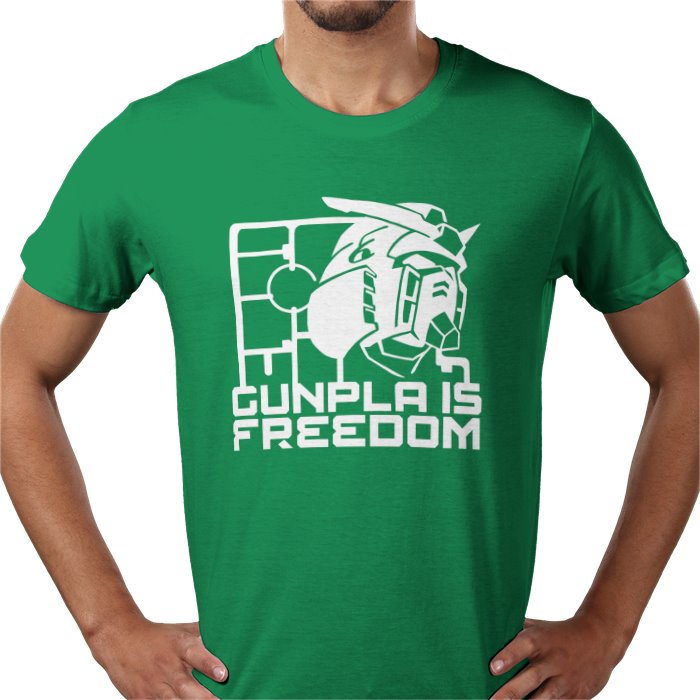 Gundam Wing - Gunpla Is Freedom T-Shirt