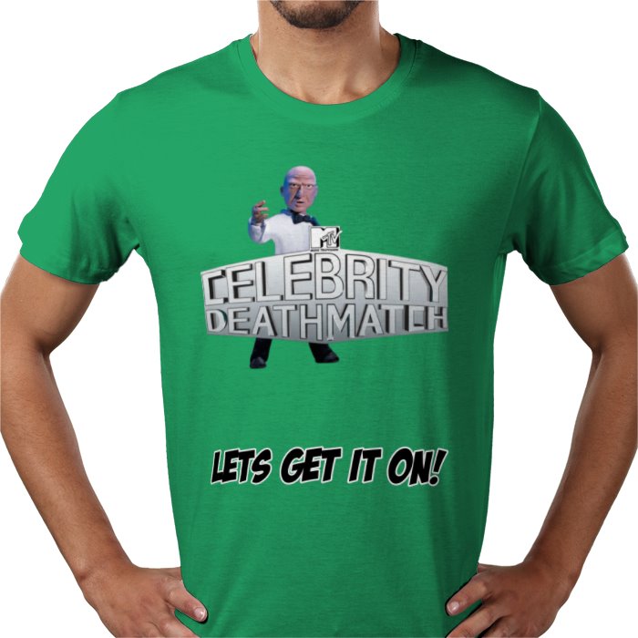 Celebrity Death Match - Lets Get It On T-shirt