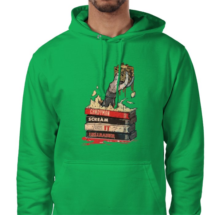 VHS Horror Tapes - Hellraiser Edition Pocket Hoodie