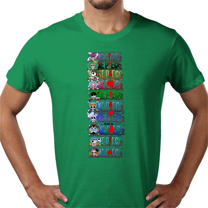 One Piece - Stacked Logo T-Shirt