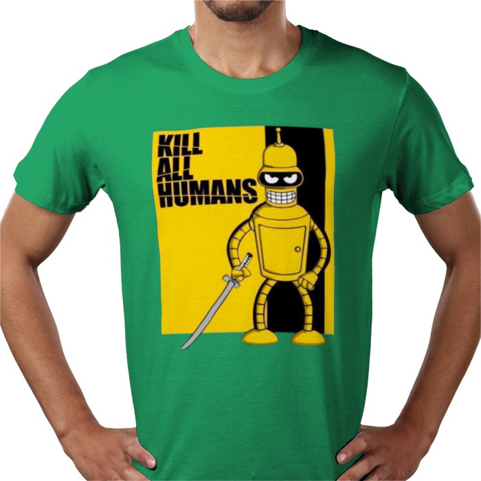Futurama x Kill Bill - Kill All Humans T-shirt