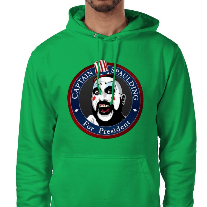 Captain Spaulding For President Pocket Hoodie