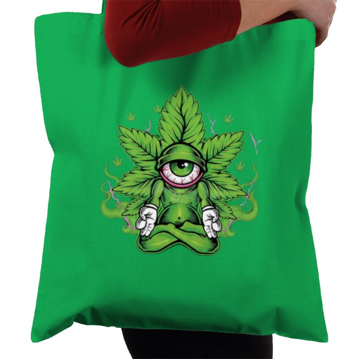 Cannabis Eye Tote Bag