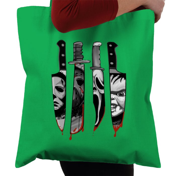 Horror Knifes Tote Bag