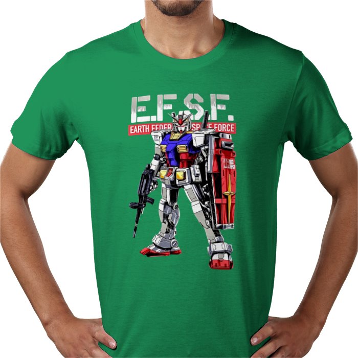 Gundam Wing — EFSF T-Shirt