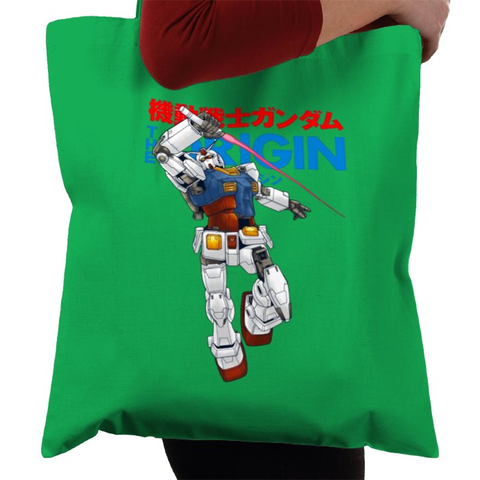 Gundam Wing - Origin Tote Bag