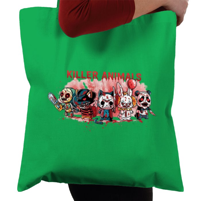Killer Animals Tote Bag