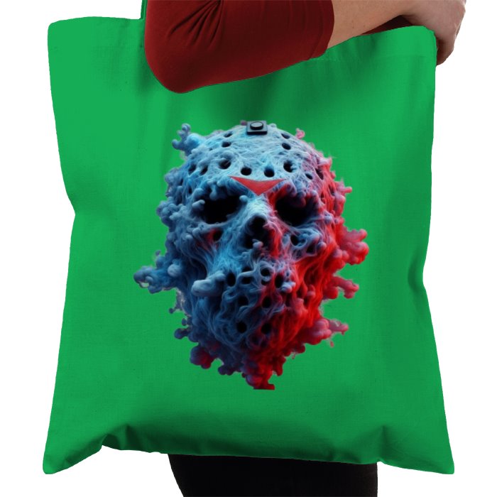 Friday 13th - Smoke Face Tote Bag