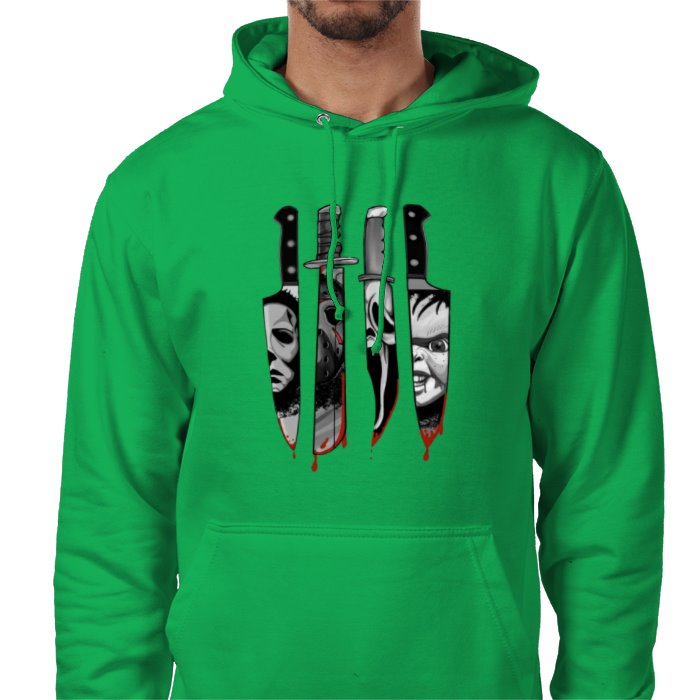 Horror Knifes Pocket Hoodie