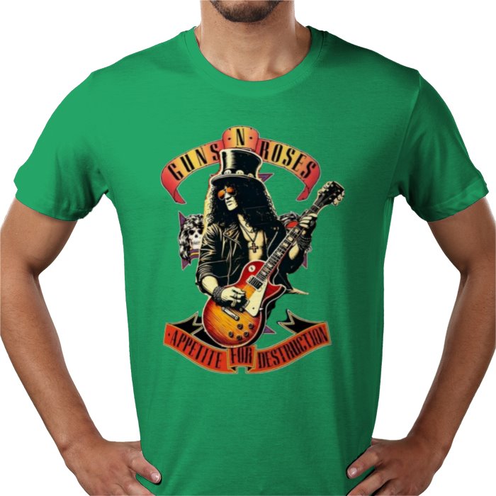 Guns And Roses Theme 2 T-Shirt