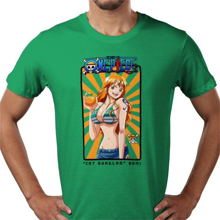 One Piece - Nami Theme 4 T-Shirt