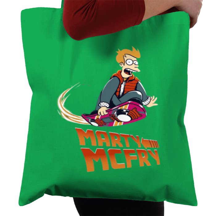 Futurama x Back To The Future - Marty McFry Tote Bag