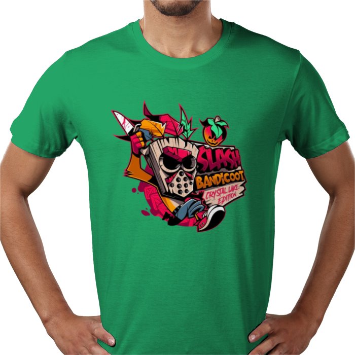 Crash Bandicoot x Friday 13th - Slash Bandicoot T-shirt