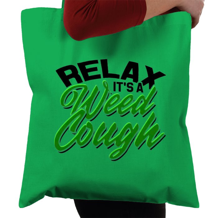 Weed Cough Tote Bag