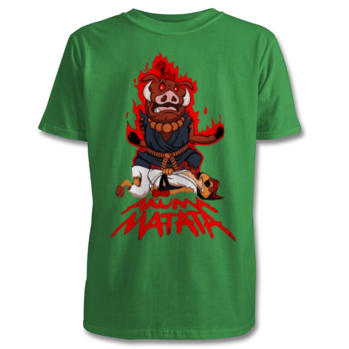 Timone & Pumba & Street Fighter - Akuma Matata T-shirt