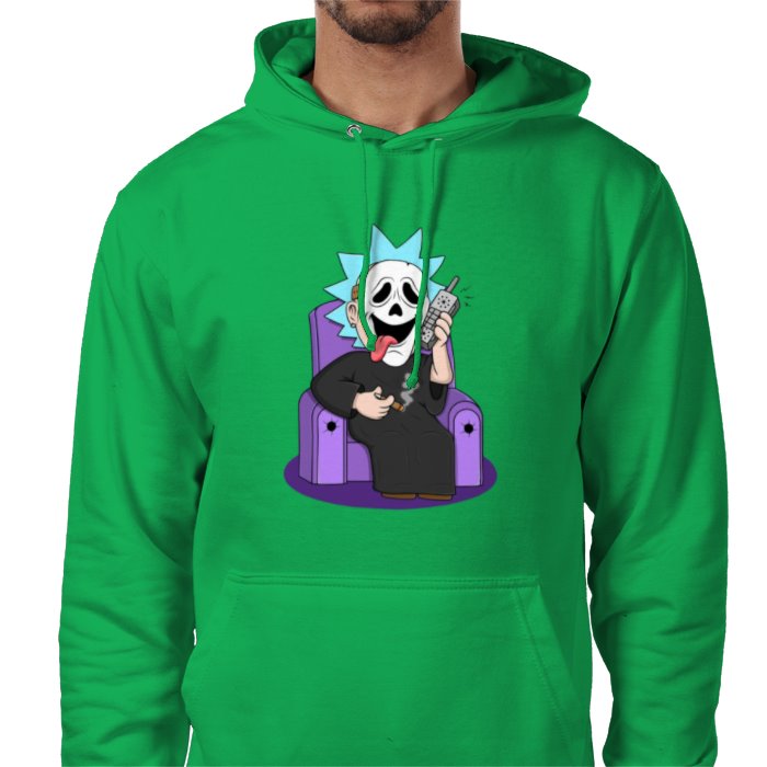 Rick & Morty & Scream - Ghostface Rick Value Hoodie