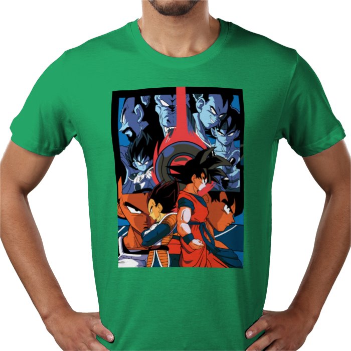 Dragonball Z - Saiyan Theme 3 T-shirt