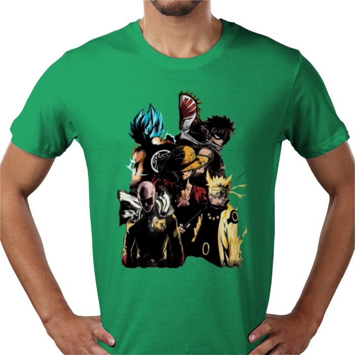 Anime - Heroes Crossover T-shirt