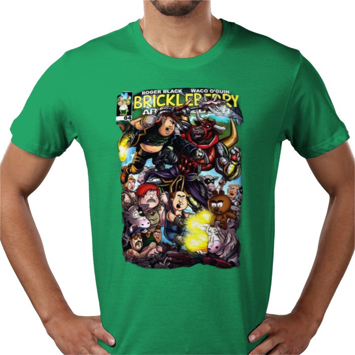 Brickleberry Comic Cover T-shirt