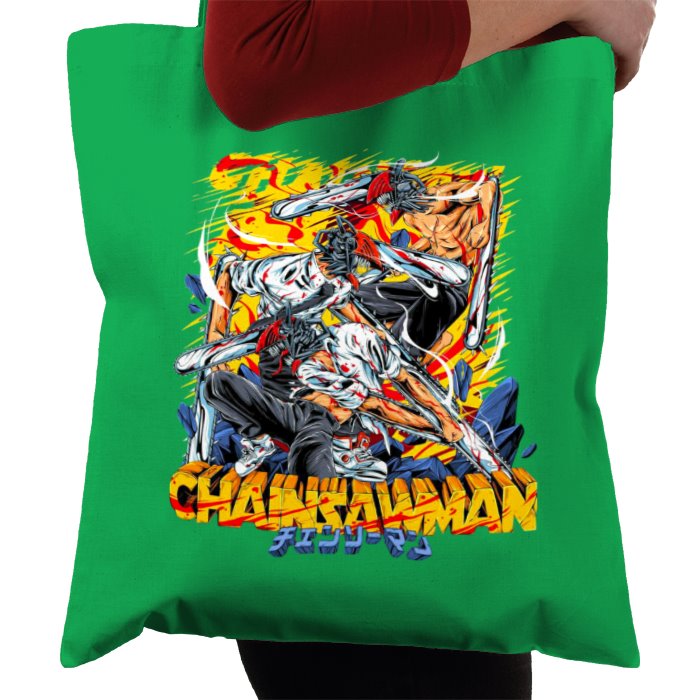 Chainsaw Man - Theme 2 Tote Bag