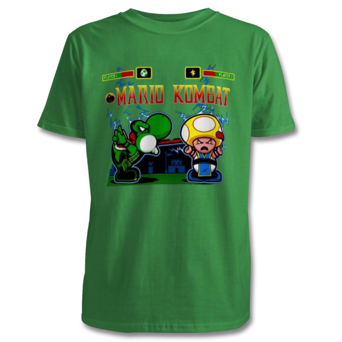 Super Mario Bro's & Mortal Kombat - Mario Kombat T-shirt